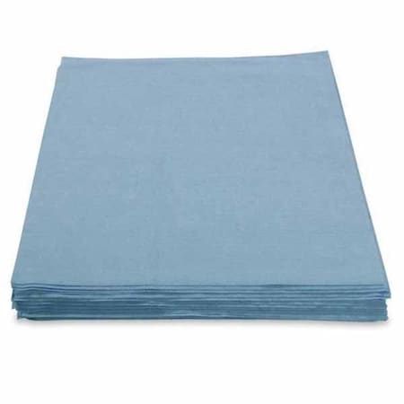 Mercantile Development SUPER RAG OIMUM PERFORMANCE, BLUE PREP TOWEL, 12X12, FLAT, 500PK 95018